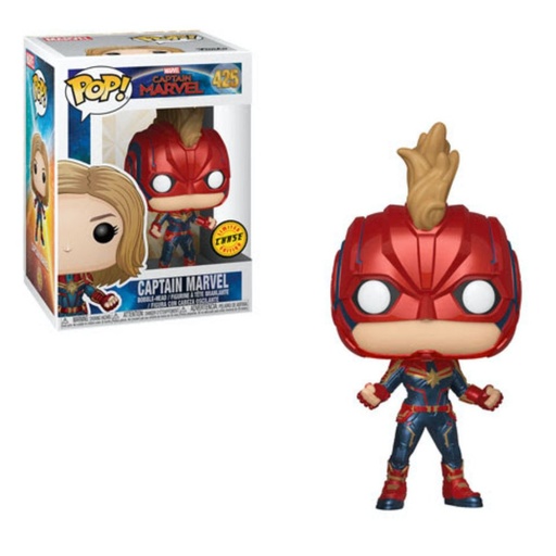 FUNKO POP CHASE MARVEL CAPITANA MARVEL - CAPITANA MARVEL 425