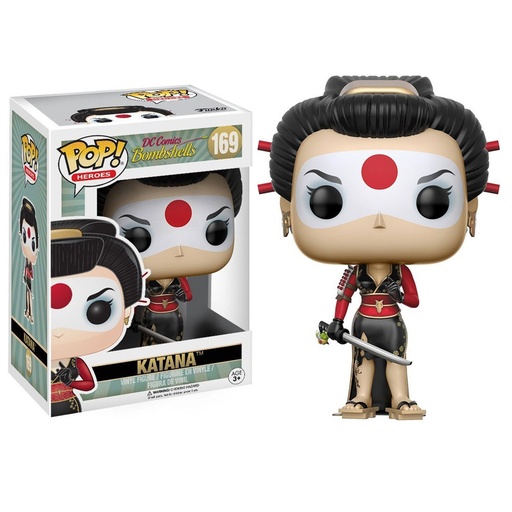 FUNKO POP HÉROES DC COMICS BOMBSHELLS - KATANA 169