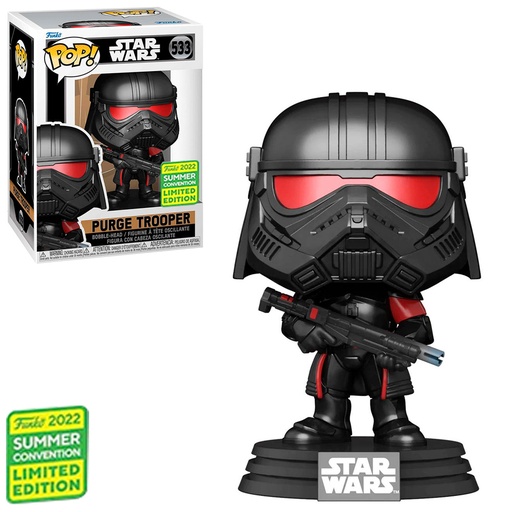 FUNKO POP STAR WARS EXCLUSIVO - PURGE TROOPER 533 (SDCC 2022)