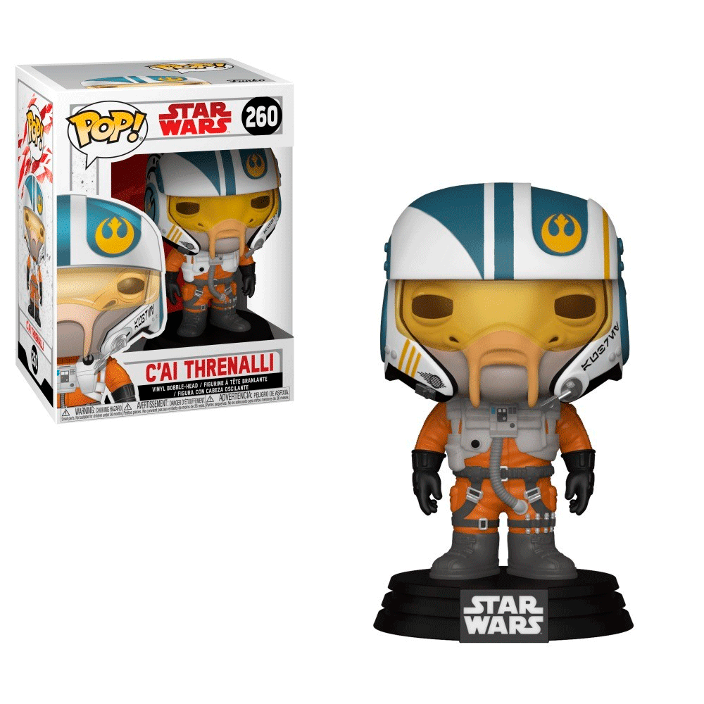 FUNKO POP STAR WARS 8 - C,AI THRENALLI 260