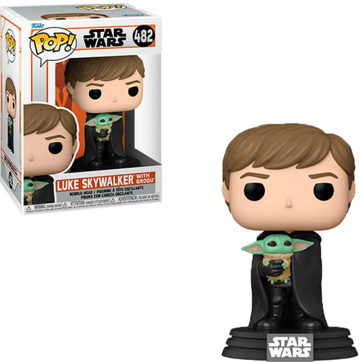 FUNKO POP STAR WARS - LUKE SKYWALKER CON GROGU 482