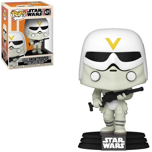 FUNKO POP STAR WARS CONCEPTO SERIE - SNOWTROOPER 471