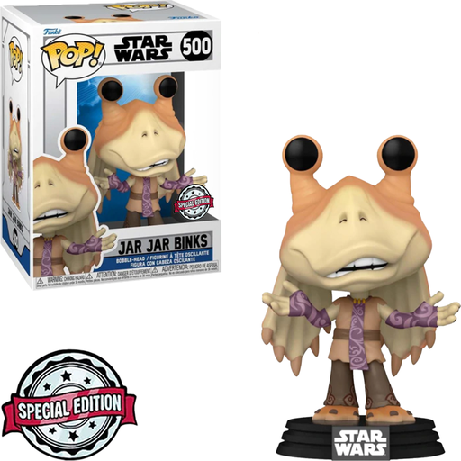 FUNKO POP STAR WARS EXCLUSIVO - JAR JAR BINKS 500