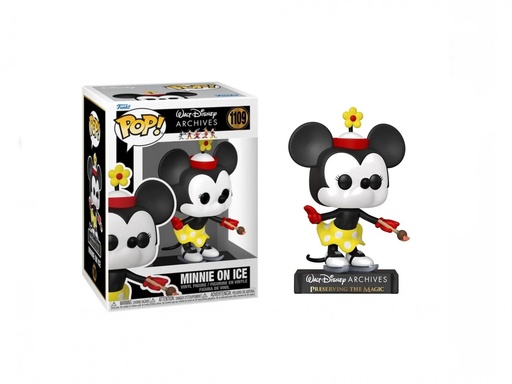 FUNKO POP ARCHIVOS DE WALT DISNEY - MINNIE SOBRE HIELO 1109