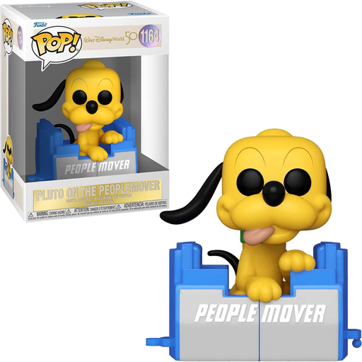 FUNKO POP DISNEY WALT DISNEY WORLD 50 ANIVERSARIO - PLUTO EN EL PEOPLEMOVER 1164