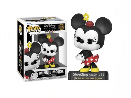 FUNKO POP ARCHIVOS DE WALT DISNEY - MINNIE MOUSE 1112