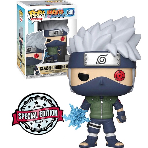 FUNKO POP ANIMATION NARUTO SHIPPUDEN EXCLUSIVO - KAKASHI (HOJA DE RAYO) 548