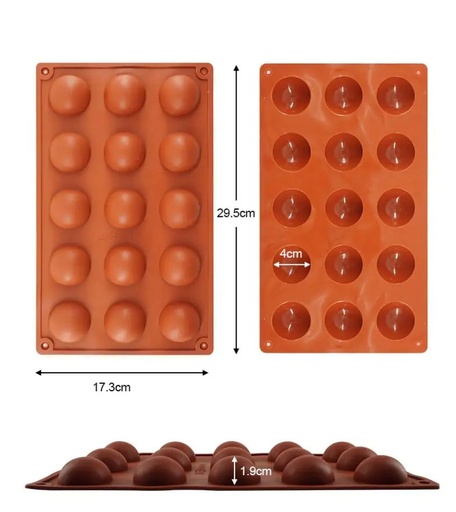 [92143] Molde de silicona 15 compartimiento