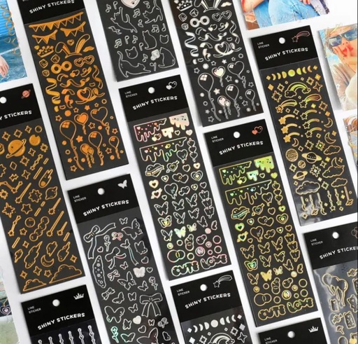 [99136] Sticker pvc mix insignia bricolaje