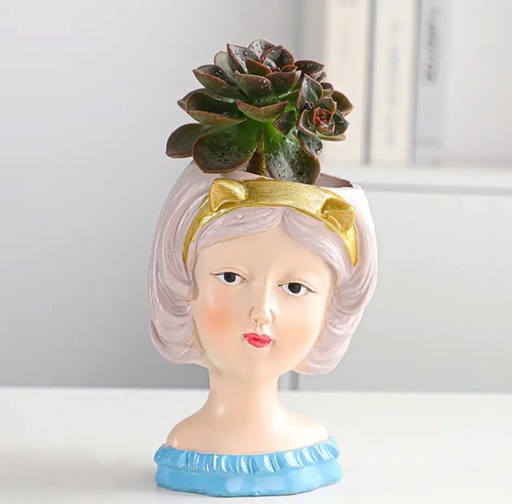 [99198] Maceta diseño mujer 11cm