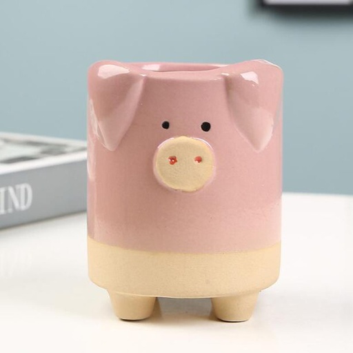 [99247] Maceta diseño cerdito 10*8cm