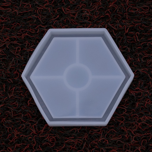 [MS33-5] Molde de silicona forma hexagonal