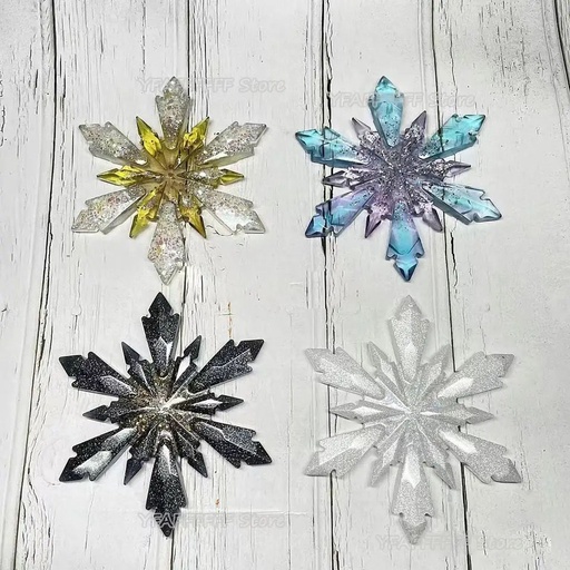 [DY060] Molde de silicona copo de nieve