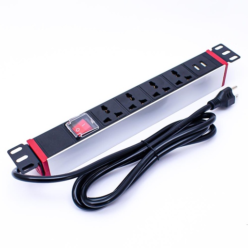 [99353] Canal de tensión de 4 tomas+2usb 2.1A