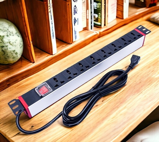 [99351] Canal de tensión de 8 tomas (2m cable)