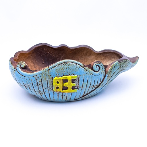 [99233] Maceta diseño ola de mar 32*15*10cm