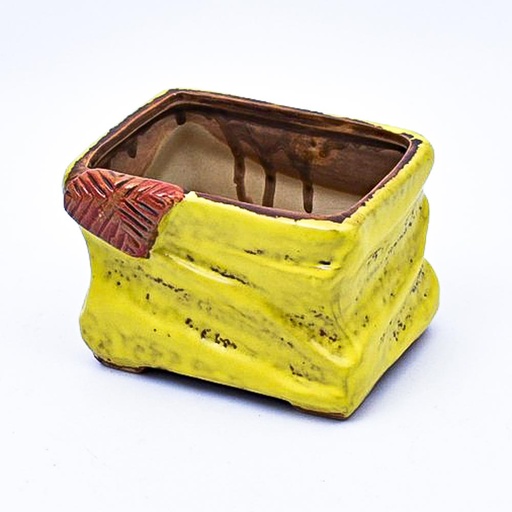 [99216] Maceta rectangular con diseño 8*10.5cm