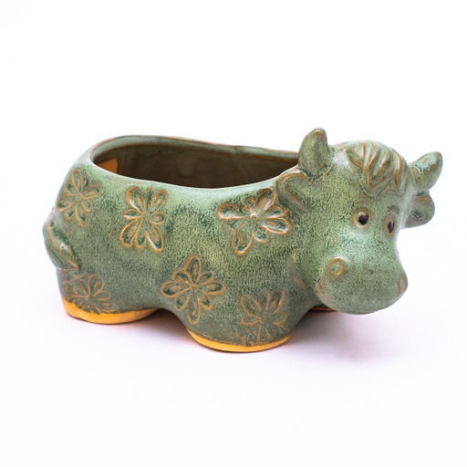 [99221] Maceta diseño de vaca 15.5*9*8cm