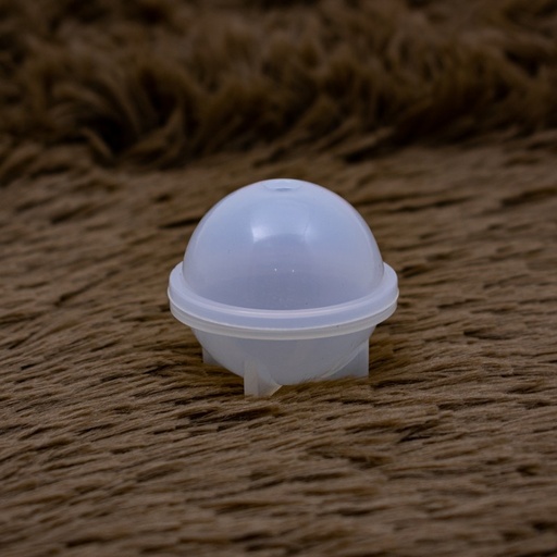 [DY050] Molde de silicona bola con base 5cm