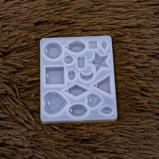 [DY074] Molde de silicona diseño de dije 75*62mm