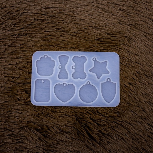 [DY046] Molde de silicona 8 diseño de dije 14*8.8cm