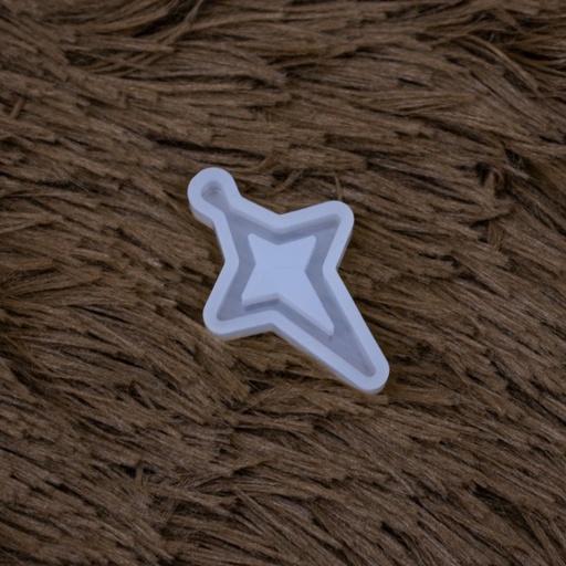 [DY023] Molde de silicona dije de cruz 4cm