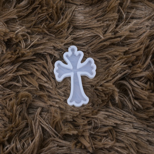 [DY027] Molde de silicona dije cruz 5*3.5cm