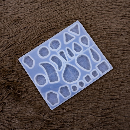 [DY034] Molde de silicona 22 diseños de gema 14.2*11.8cm