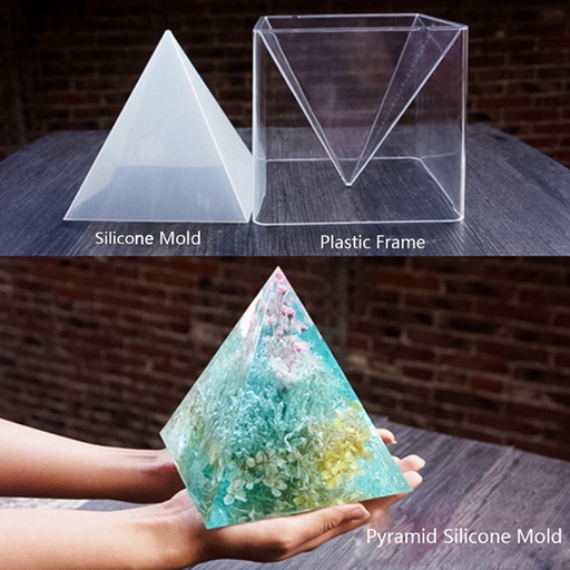 [DY121] Molde de silicona diseño piramide 185*160*155mm