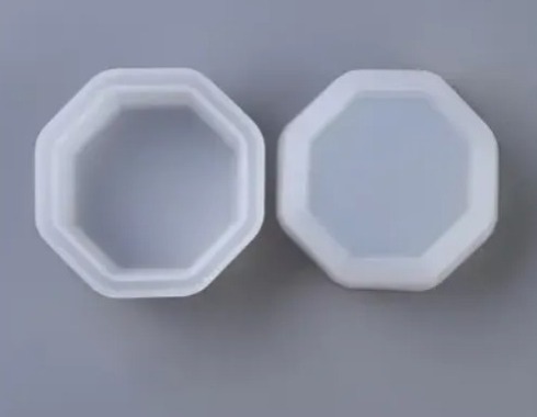 [DY115] Molde de silicona diseño plantera 6.5cm