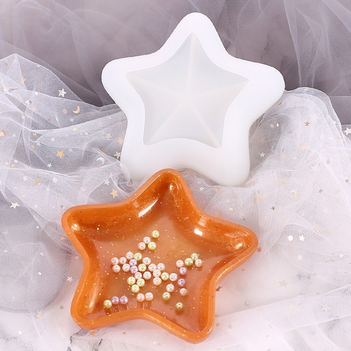 [DY110] Molde de silicona alhajero estrella 15cm
