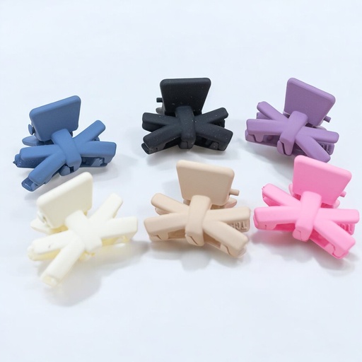[92631] Pinza diseño moño 2cm 12 piezas