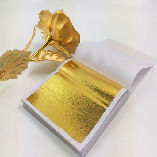 [130001] Lamina de oro 100pcs para manualidades