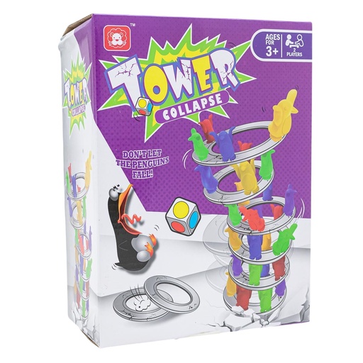 [92523] Juego de equilibrio torre pinguino