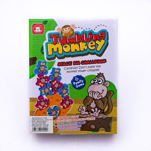 [92529] Juego didactico de equilibrio tumbling monkey