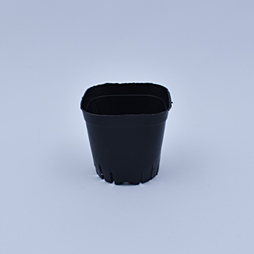 [92585] Plantera de plastico negro 8*7cm
