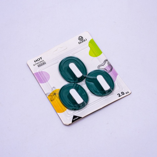 [92538] Ganchos con adhesivos 3pc 6*6cm