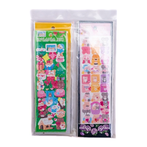 [99135] Sticker pvc 14 planchas aleatorias