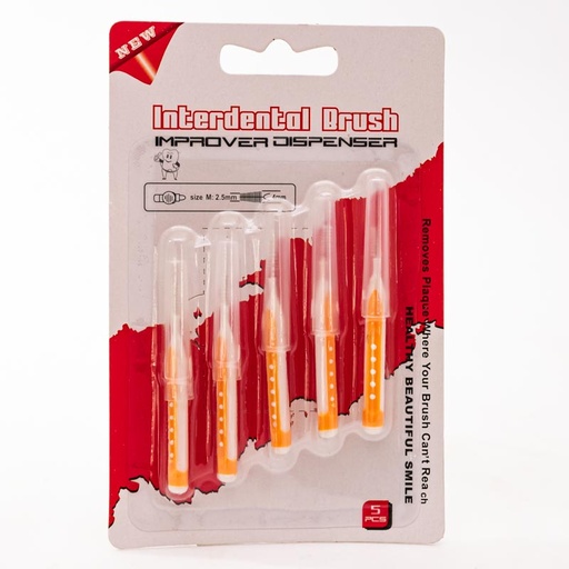 [62634] Cepillo interdental 5 piezas