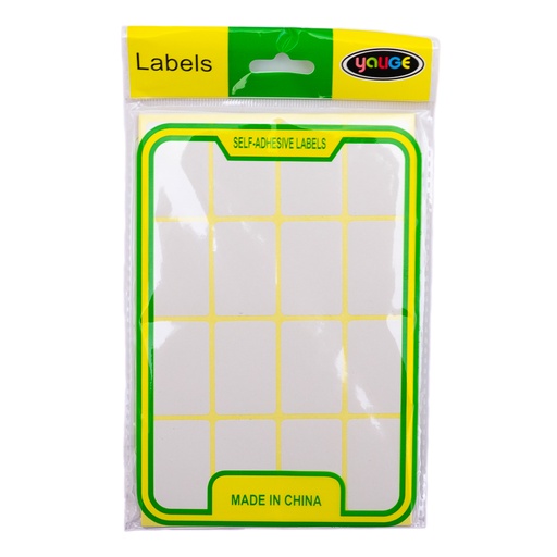 [92496] Etiquetas autoadhesivas 3.7*2.4cm 10 hojas