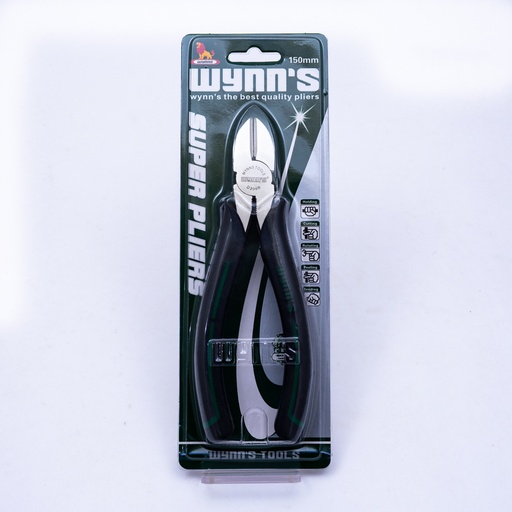 [D306B] Alicate de corte diagonal 150mm/6" wynns