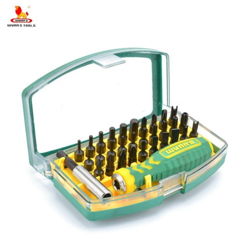 [W0210] Set de destornillador de precisión 32 piezas WYNNS