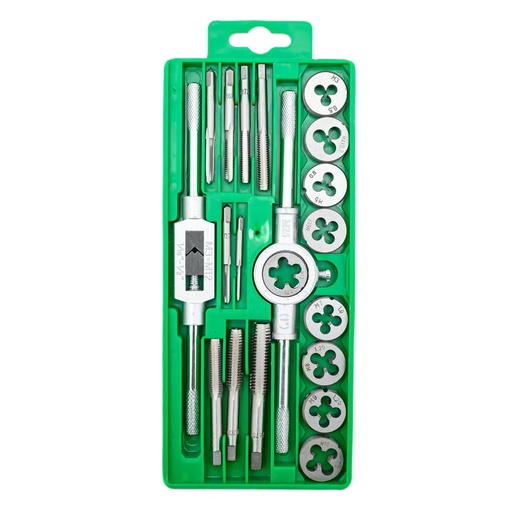 [W0441] Set de tarraja para metal 20 piezas WYNNS