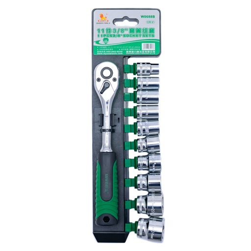 [W0688B] Juego de llaves wynns 3/8 11pc