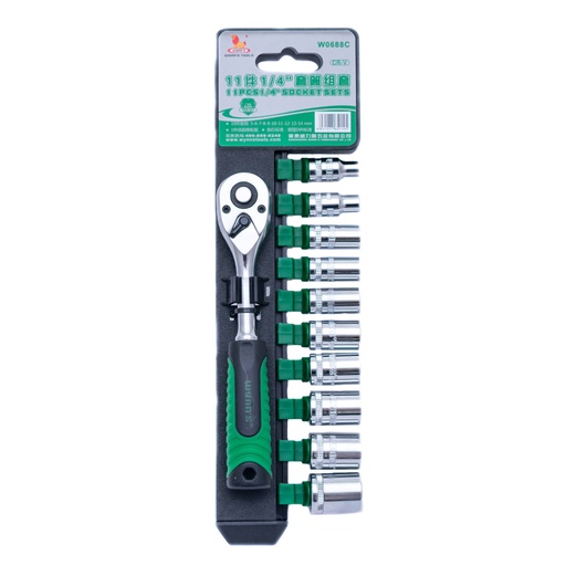[W0688C] Juego de llaves wynns 1/4 12pc