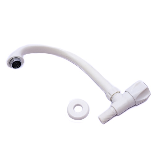 [40393] Canilla de plastico para pared