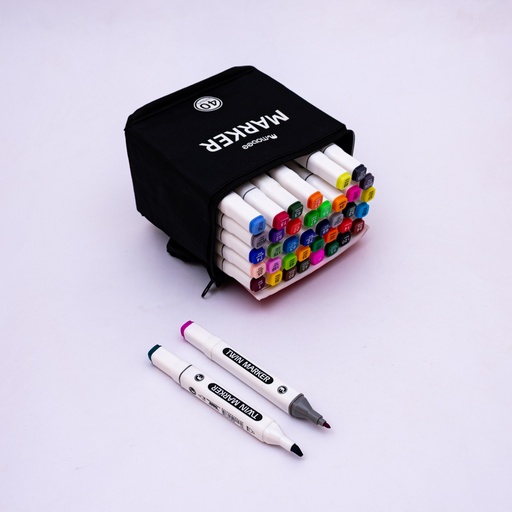 [92222] Marcador + pincel con estuche mobee 40 colores