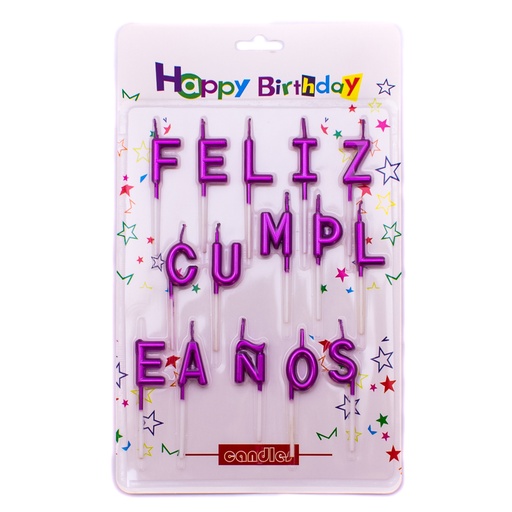 [92790] Vela de feliz cumpleaños