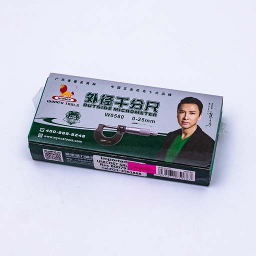 [W0580] Micrometro WYNNS 0-25mm