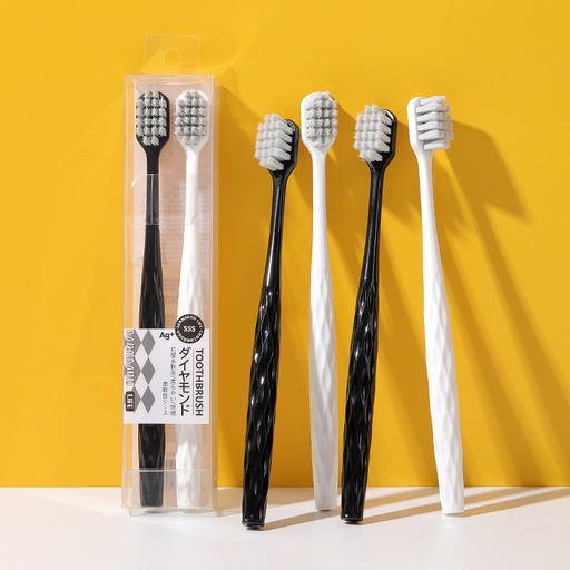 [R6625] Cepillo diente extrafino TOOTHBRUSH adulto 2pc